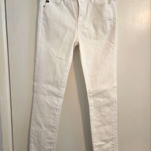 Adriano Goldschmied jeans white size 25 R. THE Stevie ankle.  Slim straight